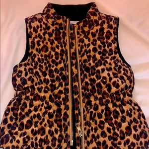 Animal print vest toddler 18-24 months